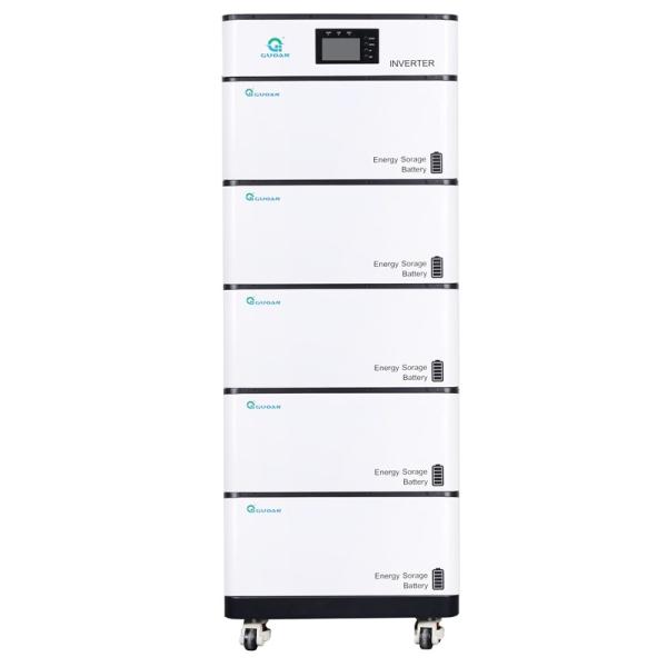 Quality Stackable LiFePO4 Off Grid Lithium Ion Battery , OEM Lithium Battery With Inverter for sale