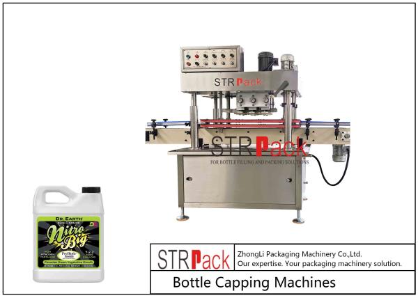 Quality 150pcs/Min Bottle Capping Machine Semi Automatic Spindle Capper 200CPM for sale