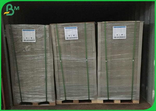 Quality 600gsm 640*900mm Recycled Pulp Board , Grey Board Sheets For Packaging Boxes for sale