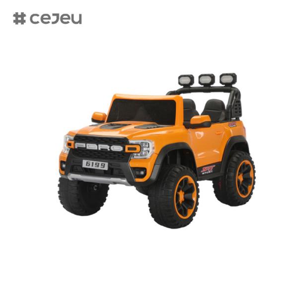 Kintex Electric Powered Ride on Toys, Battery-Operated Ride on Jeep, Remote Control, Led Lights, Bluetooth Music,12v