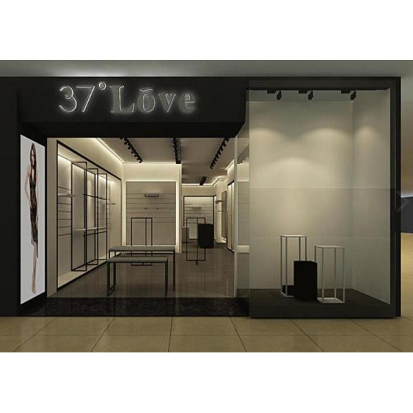 Custom Bra Chain Store Display Fixtures / Apparel Display Racks For Shopping Mall