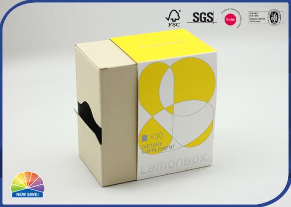 Quality Slotted Corrugated Packaging Box Custom Printed Boxes With Gloss Spot UV Logo for sale