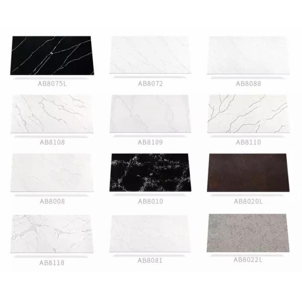 Engineering Super White Artificial Quartz Kitchen Countertop With SGS NSF