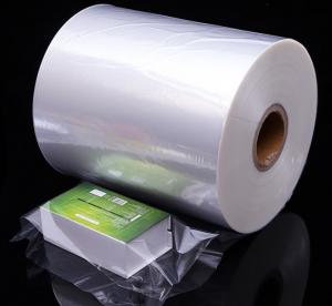 China Printable PE Shrink Film Wrap For Bottles Clear Heat Shrink 200 - 1500mm Roll on sale