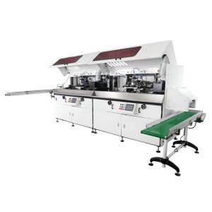 Buy cheap Automatic one color Bottle Screen Printing Machine With UV curing product