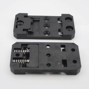 China A-35-1 PA66 DIN Rail Bracket Plastic Clip Guide Rail Buckle Of Simple PCB Circuit Board Mounting Bracket DIN Rail Mounting PCB Carrier PCB Bracket on sale