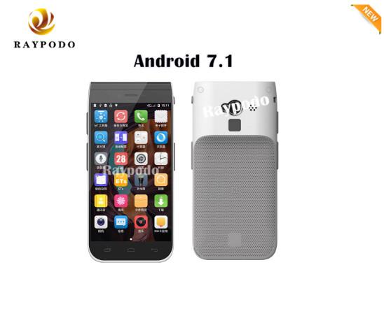 5.5 " PDA Digital Personal Assistant , Android 7.1 Portable Barcode Scanner QR
