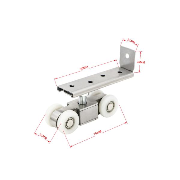 Wardrobe Hang Roller hang Door Roller Hanging Wheel Hanger Roller