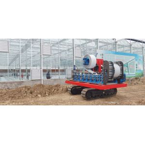 Portable Eavestrough 5 Inch Gutter Machine 5T Decoiler Customized