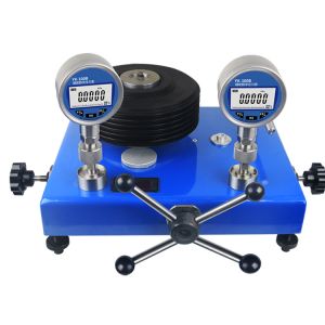 Buy cheap YUNYI 5-500Mpa Ultra High Pressure Dead Weight Tester Calibration product