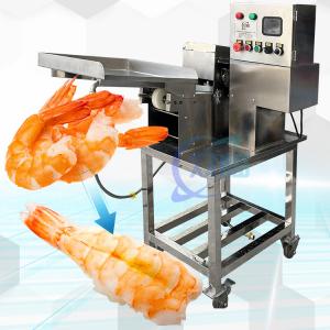 Buy cheap 3P 50Hz Prawn Cutting Equipment , Multiscene Automatic Shrimp Belly Opener product