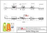 Automatic Shampool Bottling Line With Servo Filling Machine,Capping Machine