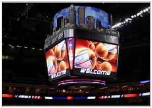 China Cube Basketball Court / Sport Stadium LED Display 1R1G1B P6 Full Color on sale