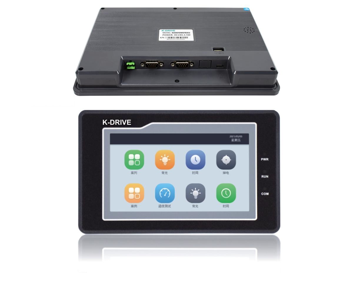 TFT UART HMI Touch Screen Display 7 Inch 800x480 PLC Control