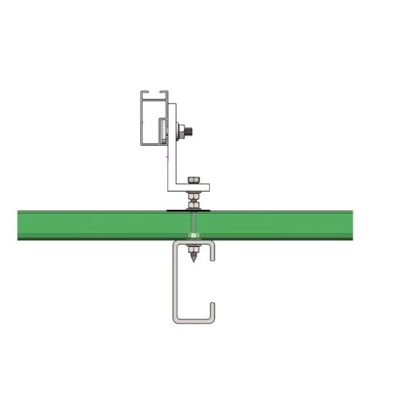 Solar Panel SS316 20HV 520Mpa M100 Tapping Hanger Bolt