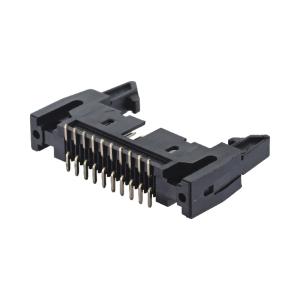 China 2.54mm Latch Connector SMT 6 8 10 18 20 26 30 34 40 50 64Pin Ejector Header Connector on sale