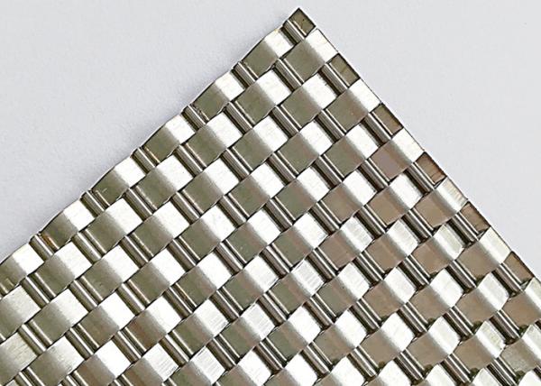Quality Stainless Steel Woven Architectural Wire Mesh 4.0mm For Elevator Decoration for sale