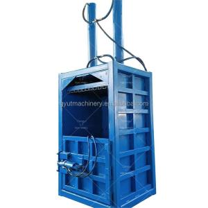 China Commodity Packaging Hydraulic Automatic Carton Compress Plastic Bottle Cardboard Baler on sale