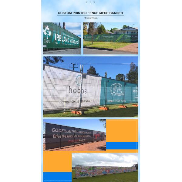 fence mesh banner