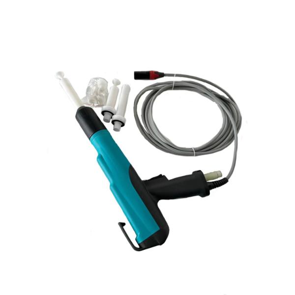 Handheld Powder Spray Gun Metal Surfaces Portable Powder Coating Gun