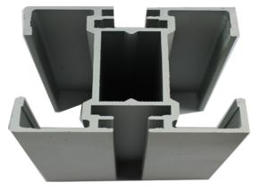 Buy cheap Standard Aluminum Extrusion Profiles , Extruded Aluminium Radiator Parts product