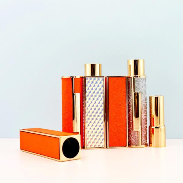 Quality Cosmetic Empty Lipstick Tube Containers Round And Square Empty for sale