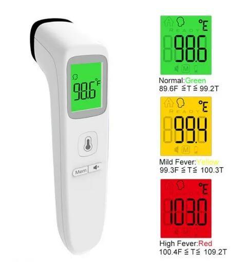 Quality Handheld No Touch Baby Thermometer Temperature Measurement Device for sale