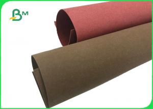 China Good Toughness Colorful Red / Green Washable Kraft Natural Paper For Plant Bag on sale