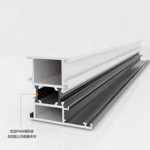 Buy cheap Anodized Standard Aluminium Profiles Silver Black Bronze Champagne Colors product