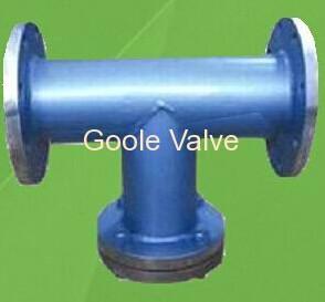 China Flanged T type strainer on sale