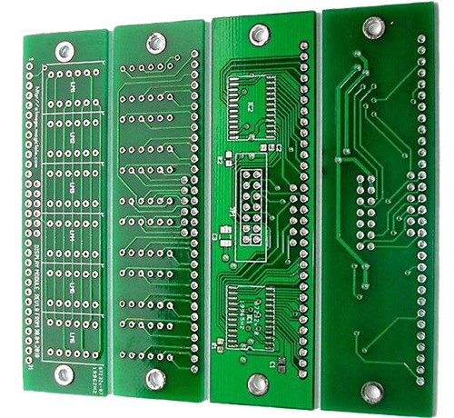 350um LPI Double Sided PCB 8.0mm Thickness ISO14001 Immersion Gold