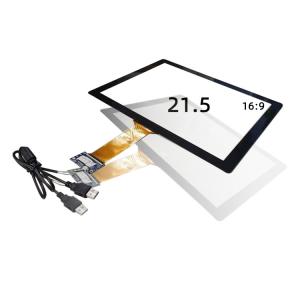 Buy cheap 6H Projected Capacitive Touch Screen 21.5 inch 10 points EETI / ILITEK Controller product