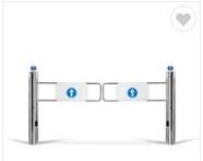 Quality Lightweight Controlled Access Turnstiles , Access Control Turnstile Gate for sale