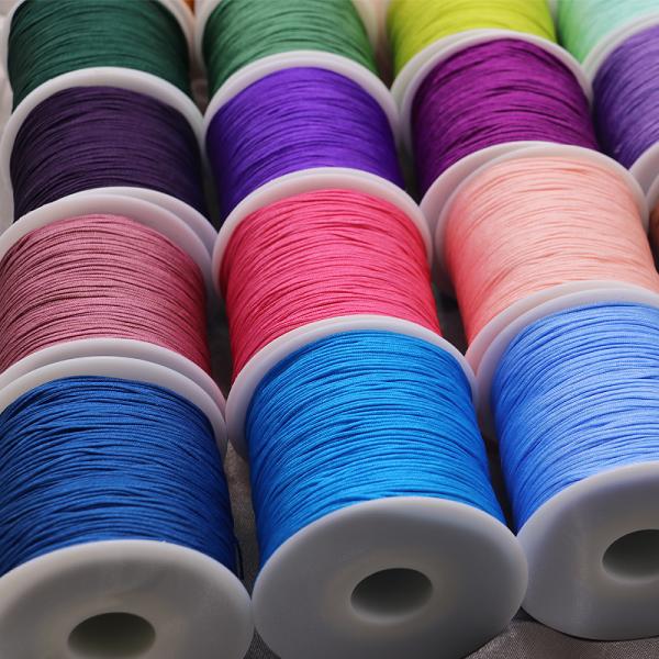 Colorful No72 Jade Rope Perfect for DIY Pendant Lanyard/Necklace Bracelet Accessories