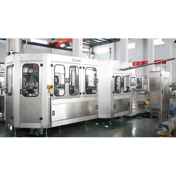 High Speed Automatic 3 In 1 Gas Drink Carbonated Beverage Filling Machine Equipment Glass Bottle CSD Plant