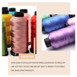Boho Thousand Color 100% Viscose Rayon Mercerized Embroidery Thread Filament