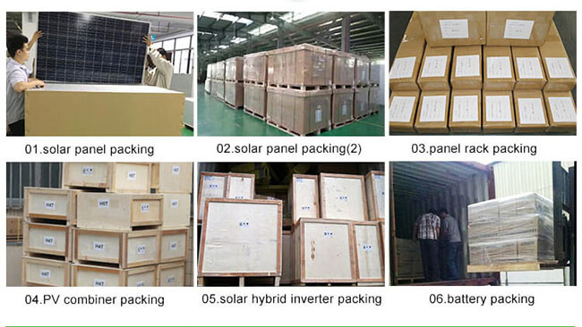 PWM Household Solar Power Systems 5000W Monocrystalline Silicon For TV Refrigerator