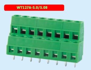 Buy cheap Double - Layer PCB Terminal Block Spacing 5.0/5.08 Mm Plastic Terminal Block product