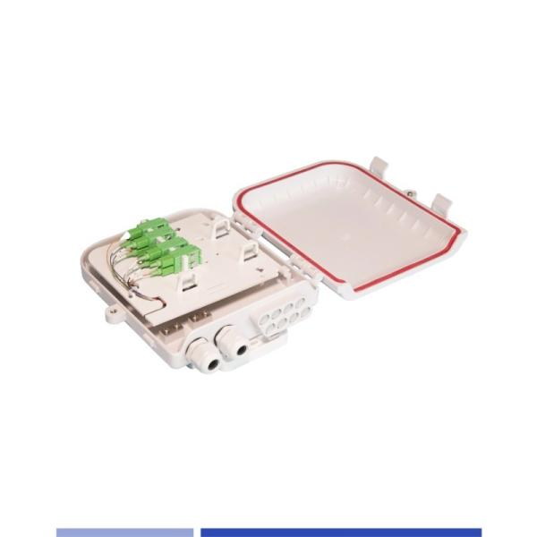 Quality 8 Port Fiber Optic Distribution Box SC Simplex Fiber Optic Terminal Box for sale
