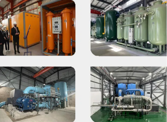 600 Nm³/h 95% Purity VPSA Oxygen Generator for Biomass Power Generation Combustion Support with 95% Filling Rate and ≤75 dB(A) Noise Level
