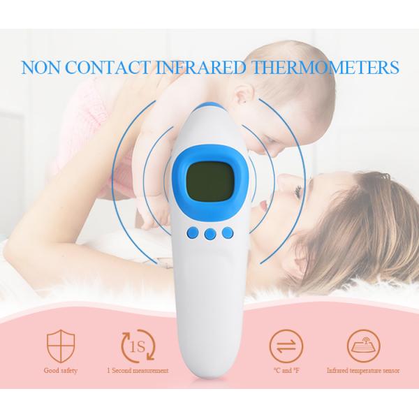 Child Digital Forehead Thermometer / Household Ir Thermometer For Baby