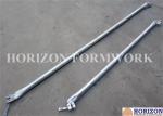 Stable Pin Lock Scaffolding System Vertical Diagonal Brace 2.0m Height Dia 48