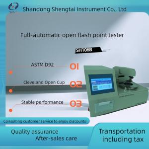 China Petroleum oil open flash point tester ASTM D92 Flash Point Tester  petroleum oil tester  Electronic ignition on sale