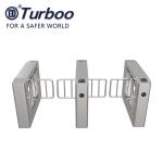 RS485 Swing Barrier Gate Access Control Turnstile With Face Recognition