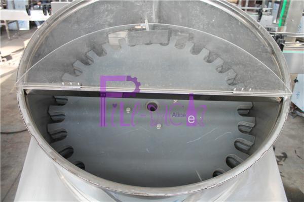 Quality Round Plate Type Small Bottle Sorting Machine For Water Filling System for sale