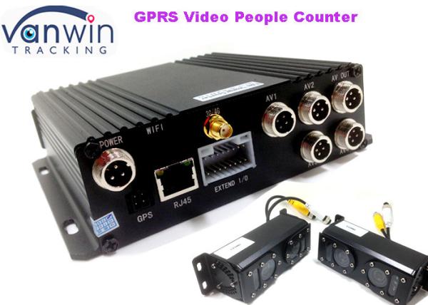 Quality 3rd generation GPRS GPS Bus Passenger Counting system 98% Accuracy for sale