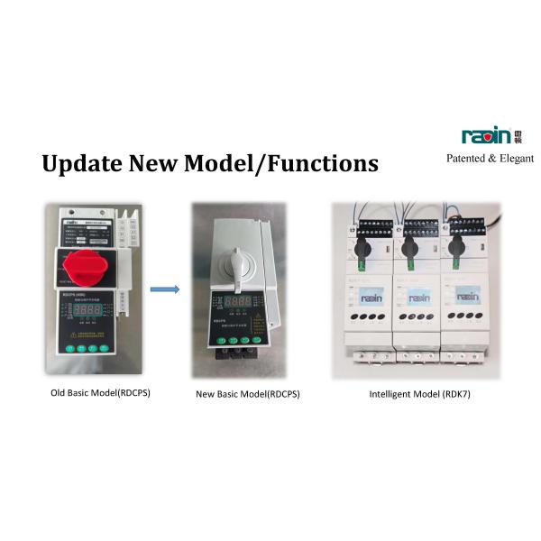 LCD Display Motor Overload Protection Devices Speed Control Switch Cps RDK7