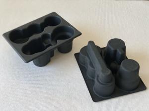 100% Biodegradable Molded Pulp Packaging Smooth Surface 1.0mm