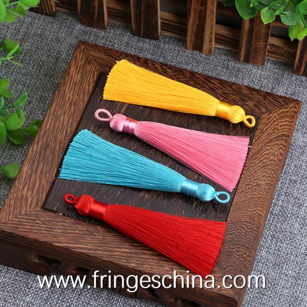 Colorful classical wholesale chinese tassels trimming fringe for bookmark