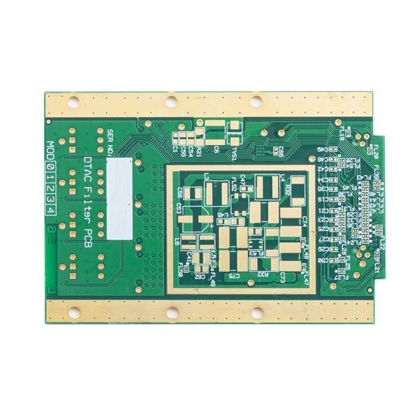 Quality 2U Multilayer Printed Circuit Board Immersion Gold PCB Assembly for sale